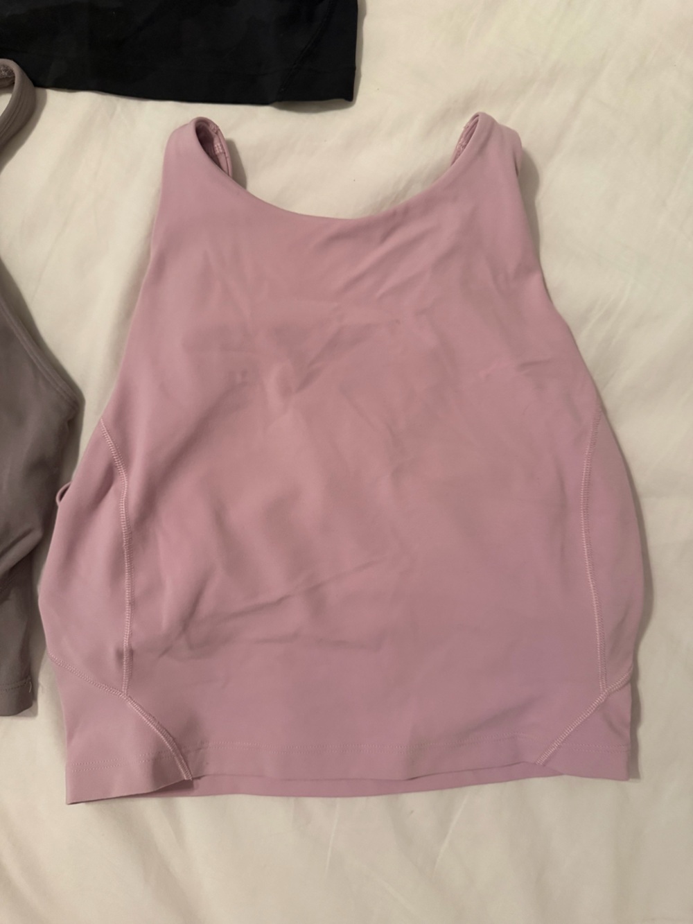 Lululemon high neck Pink Tank Top